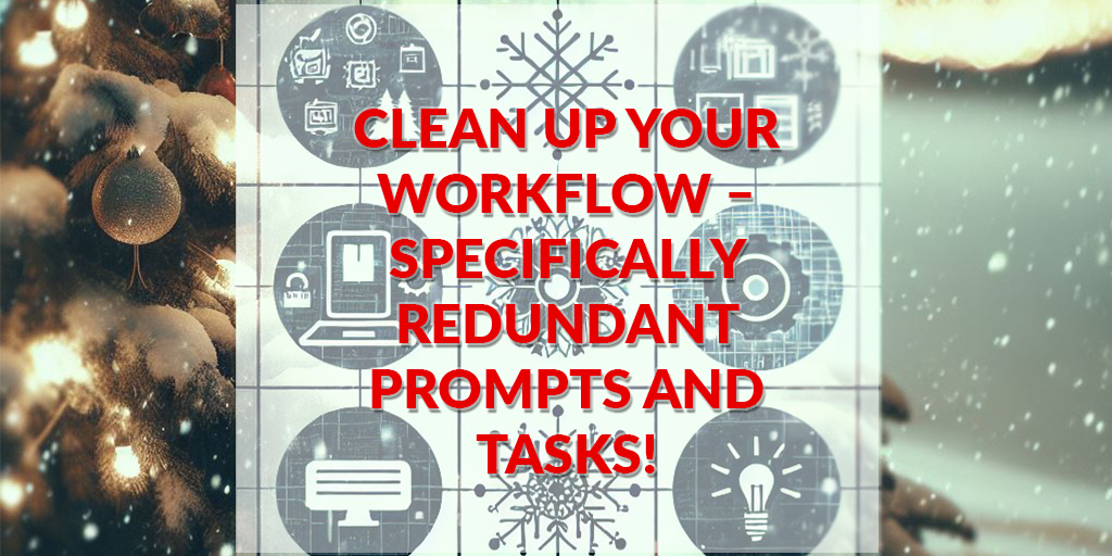 Read: Clean up your workflow
